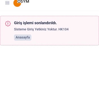 ÖSYM Görevli İşlemleri Sistemi'nde Kayıt Olma Sorunu Ve Çözüm Eksikliği