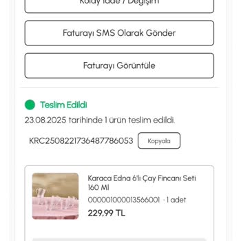 Eksik Ürün Ve Yetersiz Destek Nedeniyle Hayal Kırıklığı Yaşadım