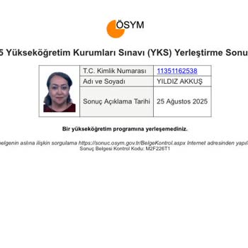 YKS Tercihlerimde Mağduriyet Yaşadım Hakkımın Teslimini İstiyorum