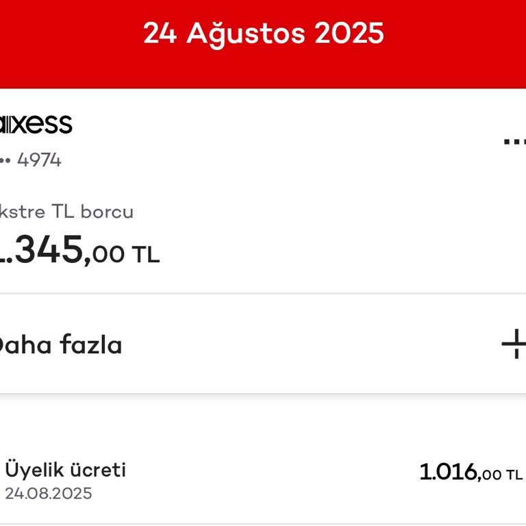 Kredi Kartı Aidatının İadesi Ve Müşteri Hizmetlerine Ulaşılamaması Nedeniyle Mağduriyet