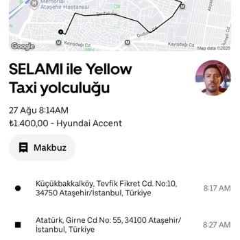 Kısa Mesafe Uber Yolculuğunda İki Kat Fazla Ücret Çekildi Destekten Yanıt Yok