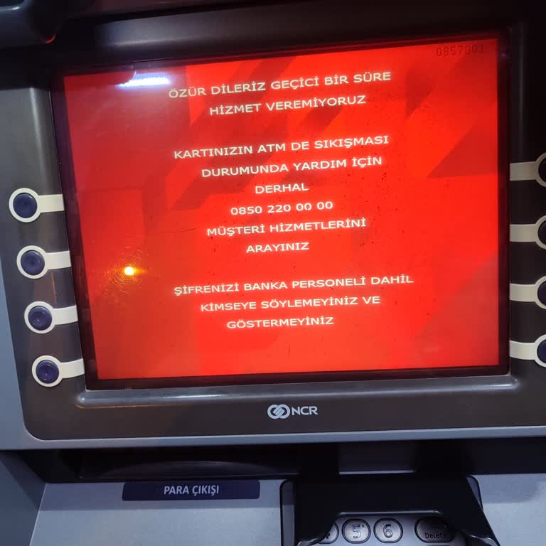 ATM Arızası Sonucu Kaybolan Para İçin Çözüm Bulunamıyor