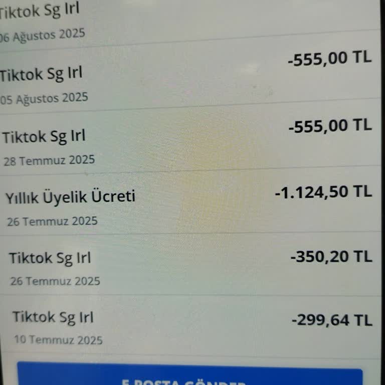 Haksız Kredi Kartı Aidatının İadesini Talep Ediyorum