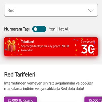 Vodafone’un Vaat Ettiği Kampanya Hakları Tanımlanmadı, Mağduriyet Yaşadım