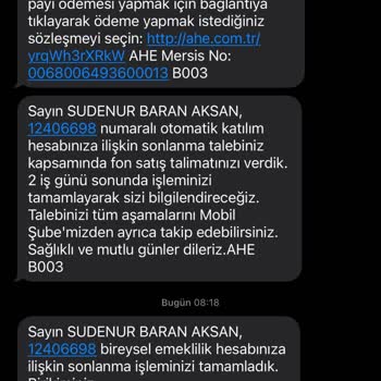 BES Cayma Sonrası Eksik Ödeme Ve Bilgilendirme Yapılmaması Mağduriyet Yaratıyor