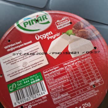 Üçgen Peynirde Yabancı Madde Şikayeti