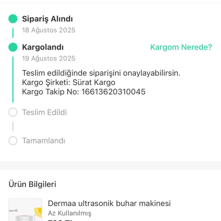 Kargom Günlerdir Teslim Edilmedi Mağduriyetim Giderilmiyor