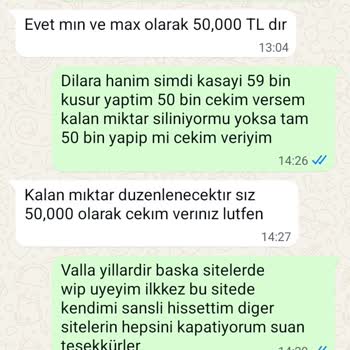 Kazandığım 50000 TL Bonus Ödenmedi Hesabım Sıfırlandı
