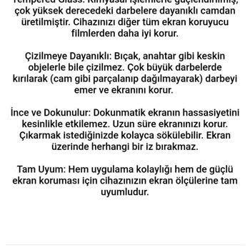 Uygun Olmayan Ekran Koruyucu Ve Yayınlanmayan Olumsuz Yorum