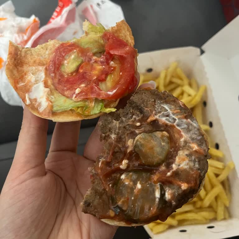 Bozuk Hamburger Teslimatı Ve Yetersiz Müşteri Hizmetleriyle Yaşanan Mağduriyet