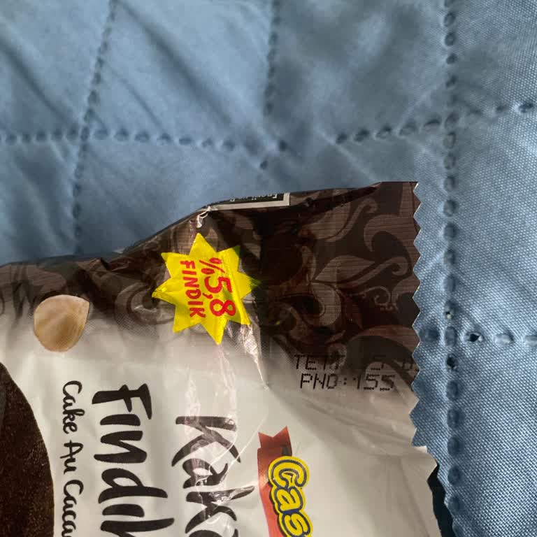 Son Tüketim Tarihi Silinmiş Kek Ambalajı Endişesi