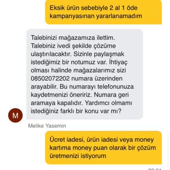 Migros Hemen Kampanya Mağduriyeti Ve Çözüm Eksikliği