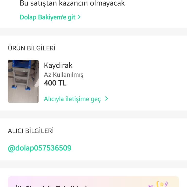 Dolap Satışında Komisyon Ve Kargo Sonrası Sıfır Kazanç, Ödeme Yapılmadı!