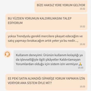 Satın Alınmamış Ürünlere Haksız Olumsuz Yorumlar Mağaza Puanımızı Düşürüyor