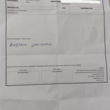 Dedeco Mobilya Eksik Parça Nedeniyle Koltukları Kullanamıyor, Satış Sonrası Destek Alamıyoruz