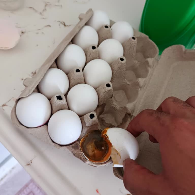 Şok Marketten Alınan Yumurtaların Bozuk Çıkması Ve Son Kullanma Tarihi Eksikliği