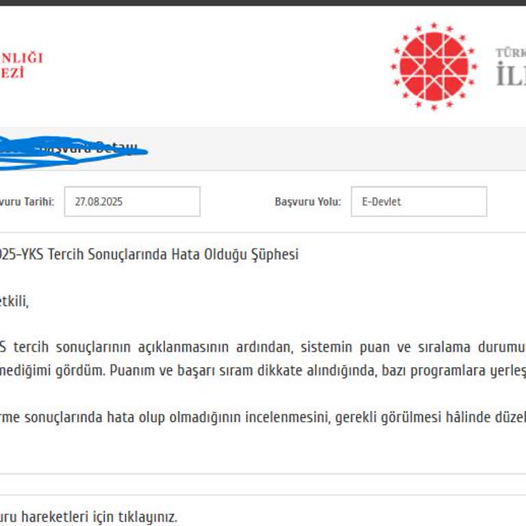 YKS Tercih Sonuçlarında Hata Şüphesi Ve Yerleştirme Belirsizliği