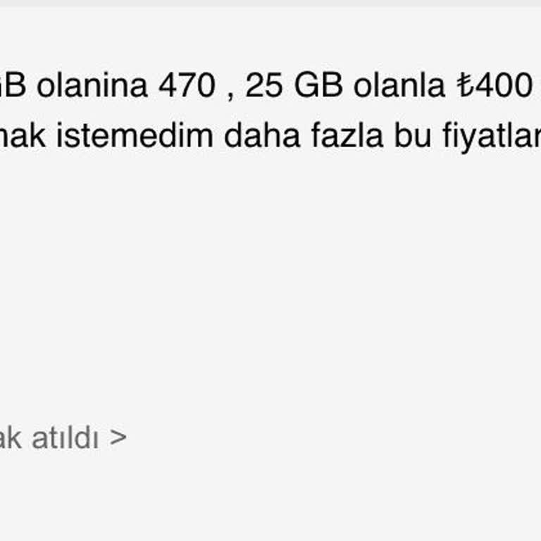 Mevcut Müşteriye Fahiş Fiyat, Uygun Tarife Yok!