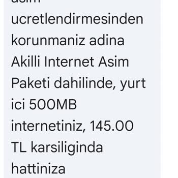 Faturamda Açıklanamayan Yüksek Tutarlar Ve Aşım İddiaları Nedeniyle Mağduriyet Yaşıyorum