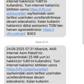Kullanılmayan İnternet İçin 520 TL Ek Ücret Mağduriyeti