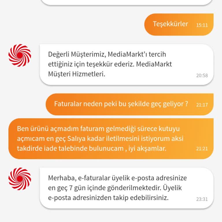 Satın Aldığım İphone 15 Plus'ın Faturası Uzun Süredir Gönderilmiyor