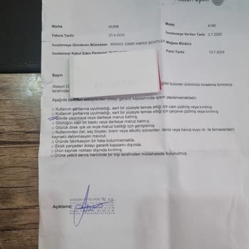 Dayanıklı Diye Satılan Gözlük Kısa Sürede Kırıldı, Garanti Kapsamı Dışında Bırakıldı