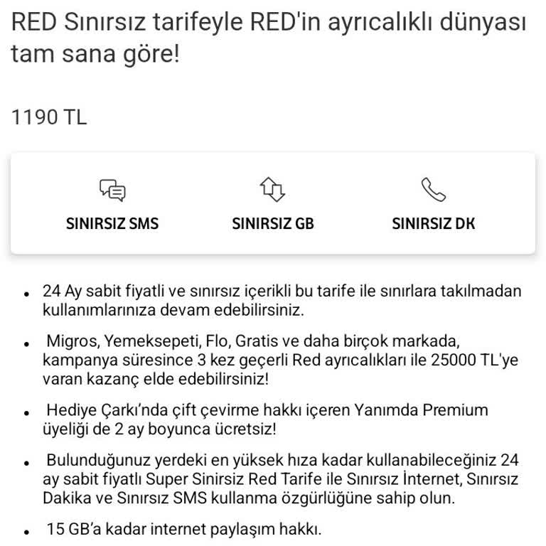 Uzun Süreli Vodafone Kullanıcısına Uygulanan Yüksek Fiyat Ve Kısıtlı Haklar