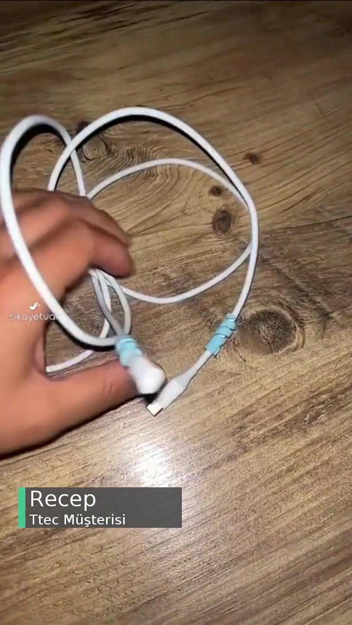 Ttec Kablo Ucu Koptu videonun kapak resmi