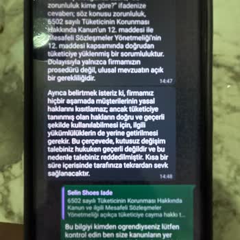 İade Talebim Keyfi Gerekçelerle Reddedildi, Yasal Hakkım Engelleniyor