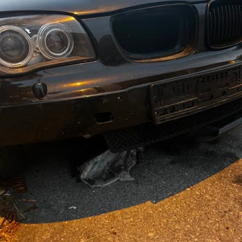 Otoyolda Güvenlik Zafiyeti Nedeniyle Kaza Ve Maddi Zarar