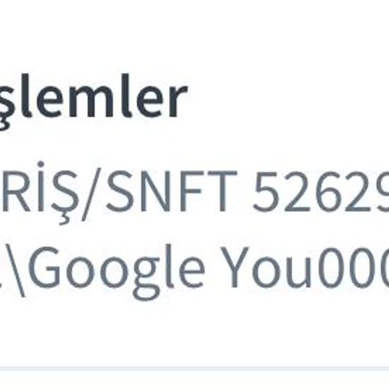 Bilgim Dışında Kartımdan Yapılan İşlem İçin Para İadesi Talebim