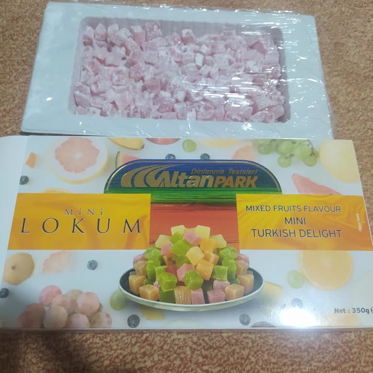 Satın Aldığım Karışık Lokumdan Tek Çeşit Ve Tuzlu Lokum Çıkması Hayal Kırıklığı Yarattı