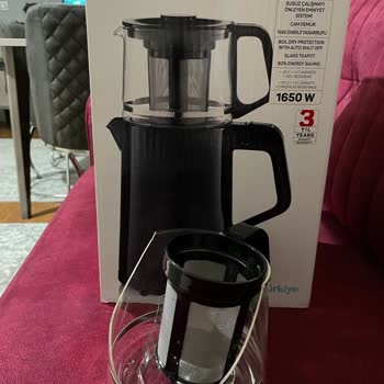 Çay Makinesi Kapağı Kırık Geldi, Değişim Talebine Dönüş Yapılmıyor