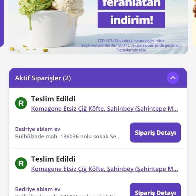 Getir Uygulaması Sipariş Hatası Nedeniyle Çifte Ödeme Ve Mağduriyet