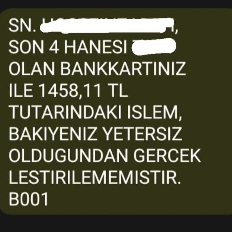 Bilgim Dışında Kartımdan Para Çekilmeye Çalışıldı, Güvenlik Endişesi Yaşıyorum