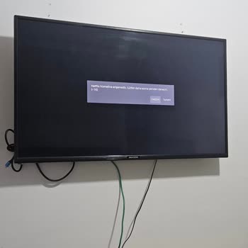 Awox Televizyonumda Video Uygulamaları Sürekli Hata Veriyor, Çözüm Bekliyorum