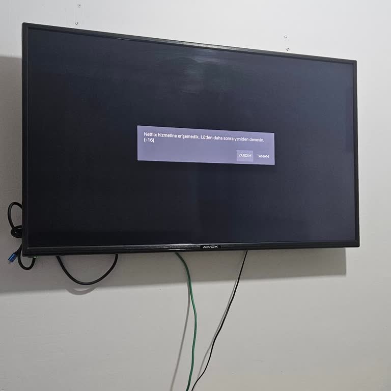 Awox Televizyonumda Video Uygulamaları Sürekli Hata Veriyor, Çözüm Bekliyorum