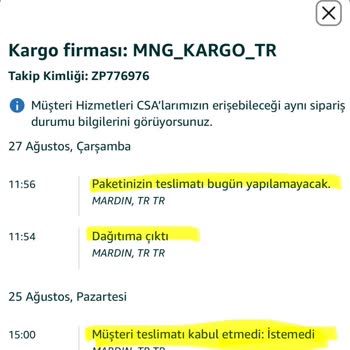 Mardin/Kızıltepe DHL Şubesinde Sürekli Kargo Teslimat Sorunları Ve İletişimsizlik