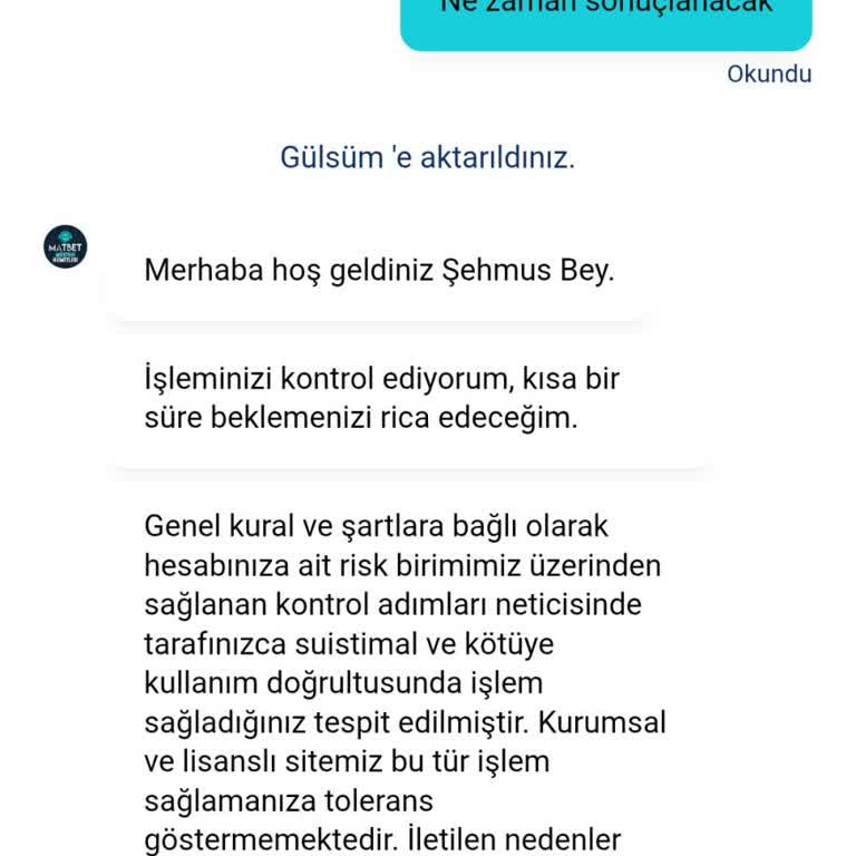 Matbet'te Bonus Promosyonlarının Sunulmaması Hayal Kırıklığı Yarattı