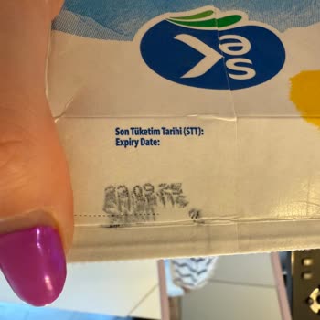 Migros'tan Aldığım Süt Ve Hurmalarda Son Kullanma Tarihi Sorunu