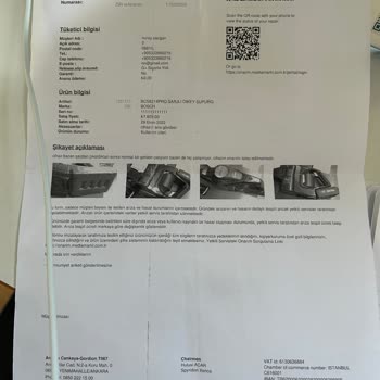 Satış Sırasında Yanlış Bilgilendirme Ve Ek Garanti Kapsamında Batarya Değişimi Sorunu