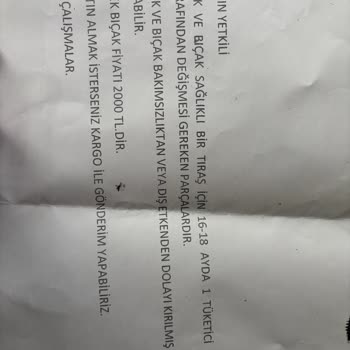 Garanti Kapsamı Dışında Bırakılan Parça Ve Yanıltıcı Sigorta Bilgilendirmesi