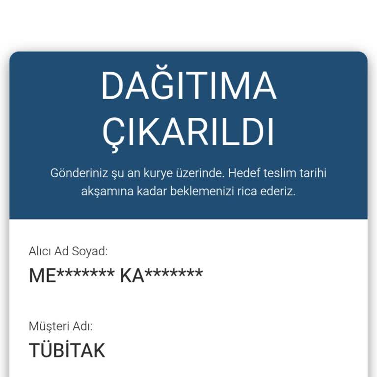 Teslim Edilmeyen Kargo Nedeniyle Mağduriyet Ve İletişimsizlik