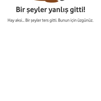 Vodafone Yanımda Hediye Çarkı Sürekli Hata Veriyor, Haklarım Tanımlanmıyor