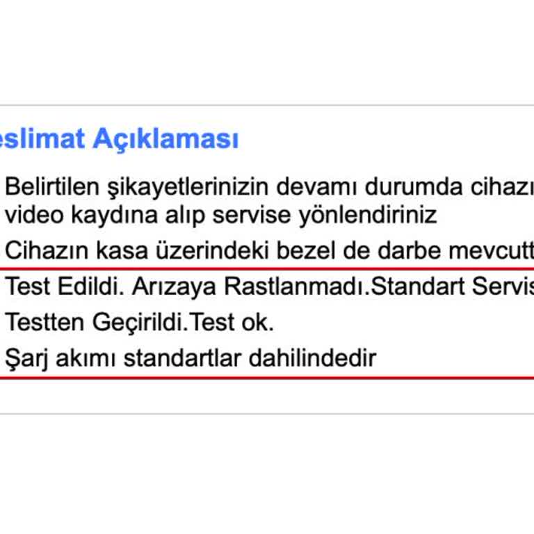 Garanti Kapsamındaki Galaxy Watch 6 Classic Cihazımın Kapanma Sorunu Çözülmedi, Değişim Talep Ediyorum