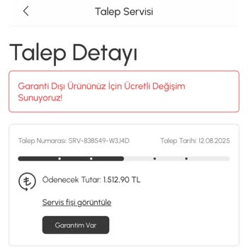 Garanti Kapsamındaki Mikserin Kıyma Bölümü Arızalı Ücret Talep Ediliyor