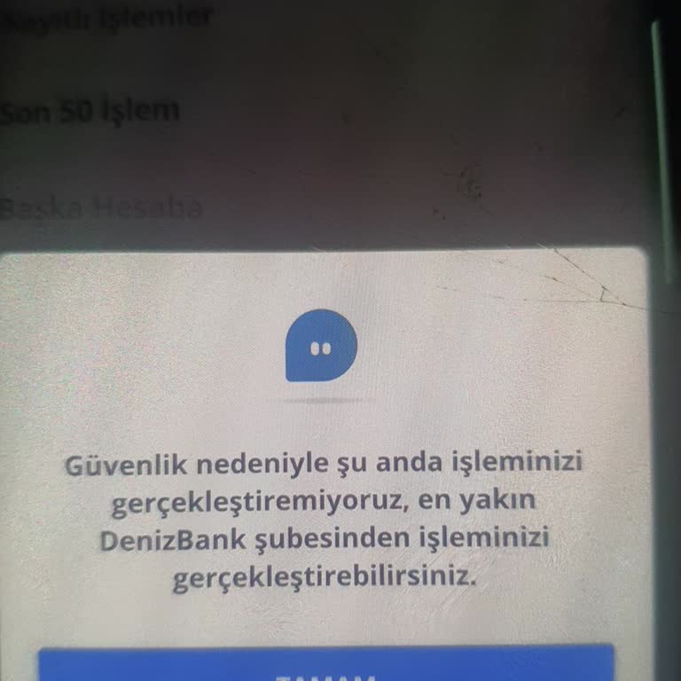 Denizbank'ta Çözümsüz Güvenlik Engeli Ve İlgisizlik