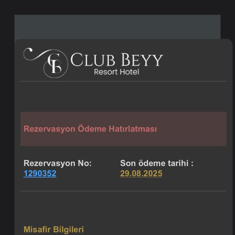 Onaylanan Rezervasyona Sonradan Fiyat Artışıyla Mağduriyet