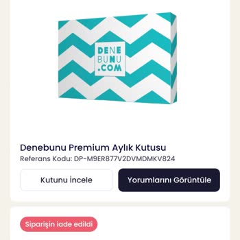 Teslim Edilmeyen Kutum Ve Yetersiz Müşteri Hizmeti