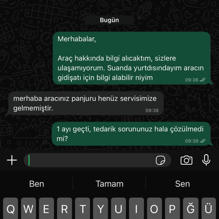45 Gündür Teslim Edilmeyen Araç Ve Çözülmeyen Servis Sorunları